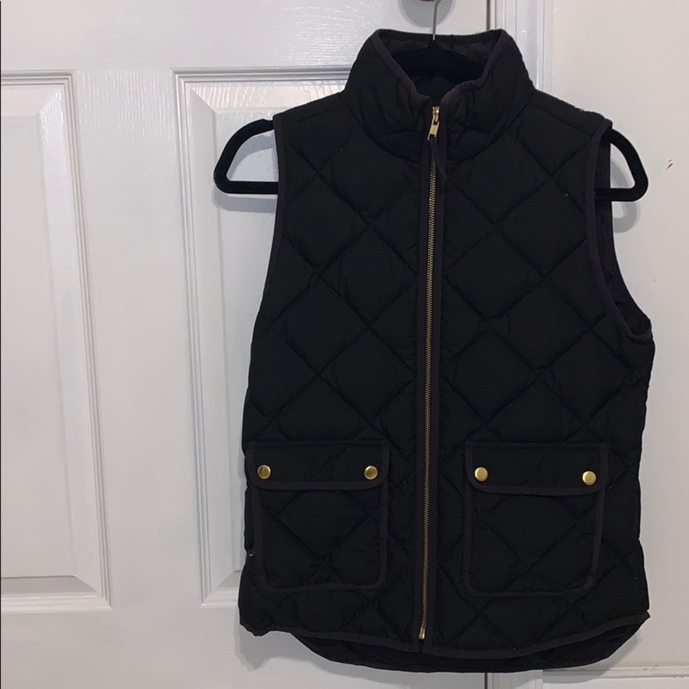 J crew puffer vest